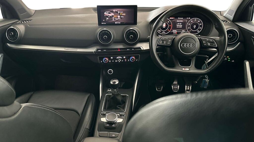 Audi Q2 1.6 Tdi S Line Blue #6