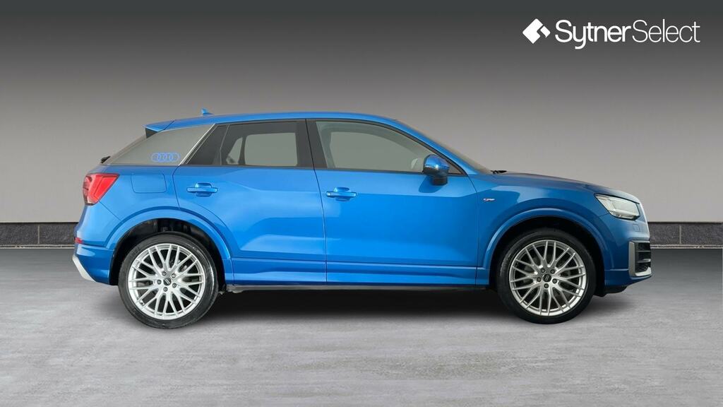 Audi Q2 1.6 Tdi S Line Blue #3