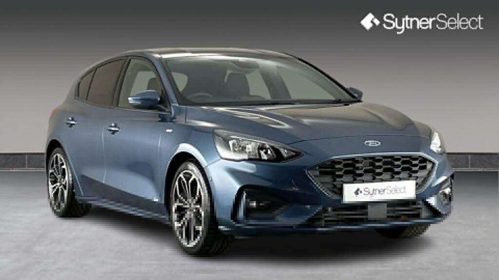 Ford Focus 1.0 Ecoboost 125 St-line X Blue