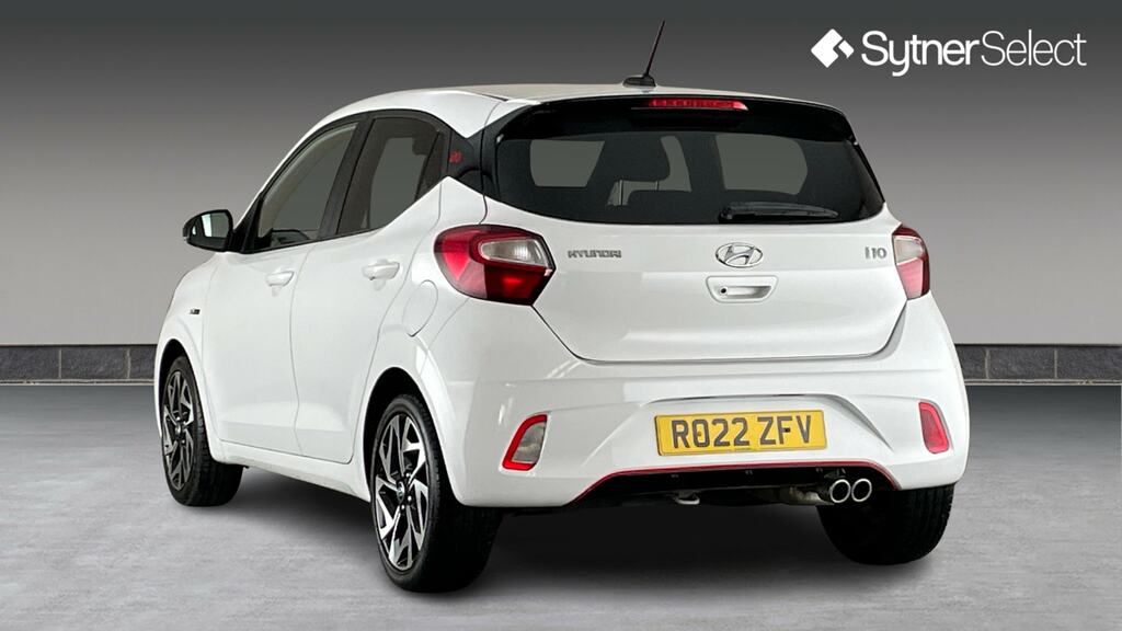 Hyundai I10 1.0 T-gdi N Line RO22ZFV White #2