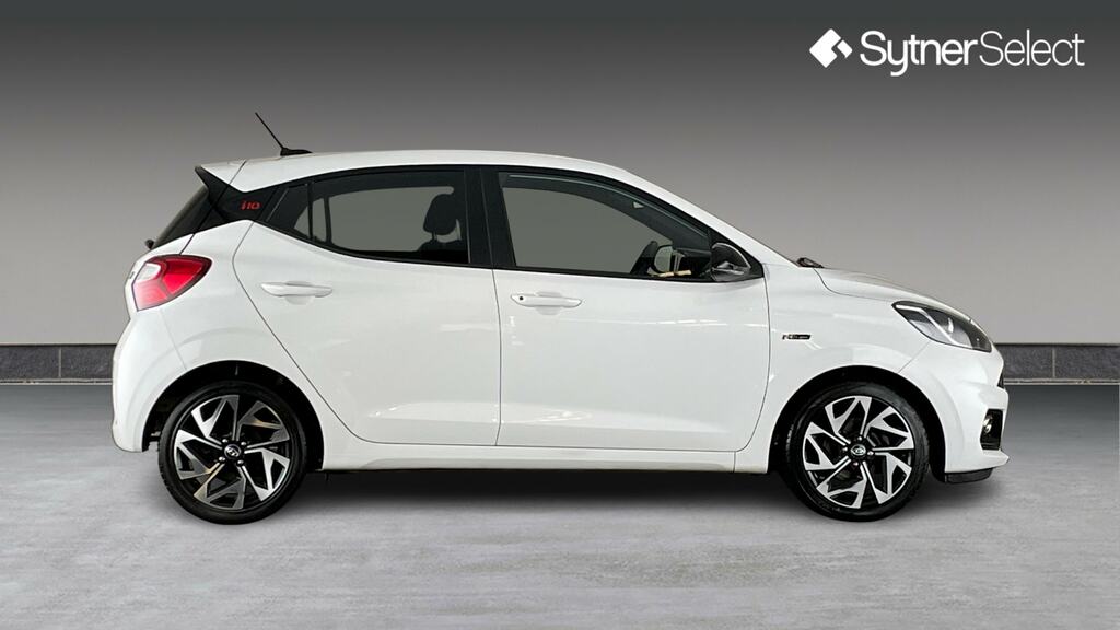Hyundai I10 1.0 T-gdi N Line RO22ZFV White #3