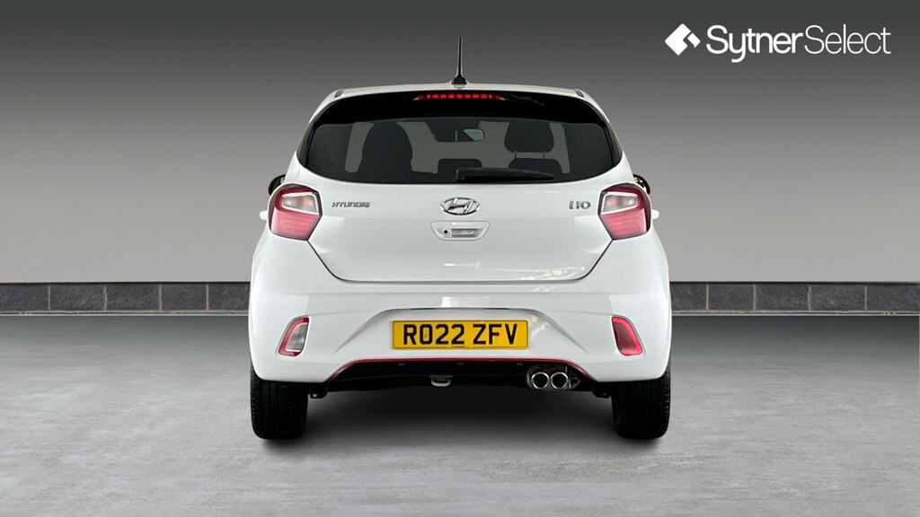 Hyundai I10 1.0 T-gdi N Line RO22ZFV White #5