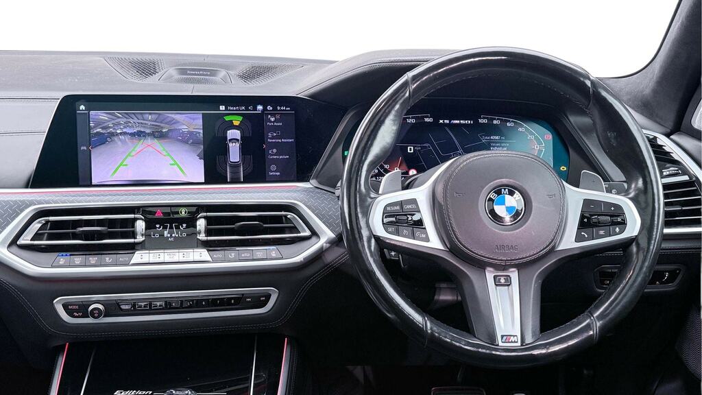 BMW X5 Xdrive M50i Black Vermilion Edition Black #5