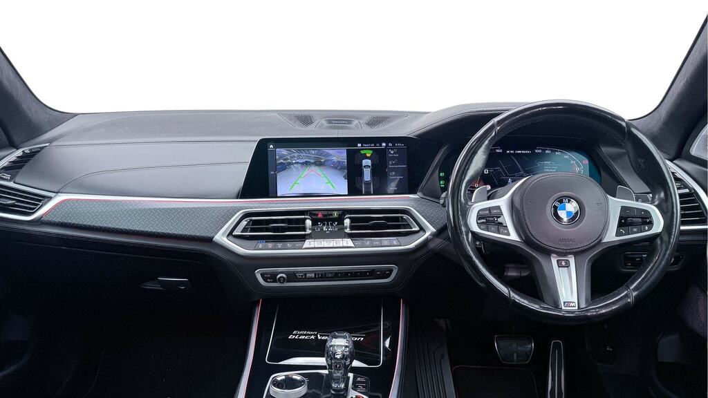 BMW X5 Xdrive M50i Black Vermilion Edition Black #4