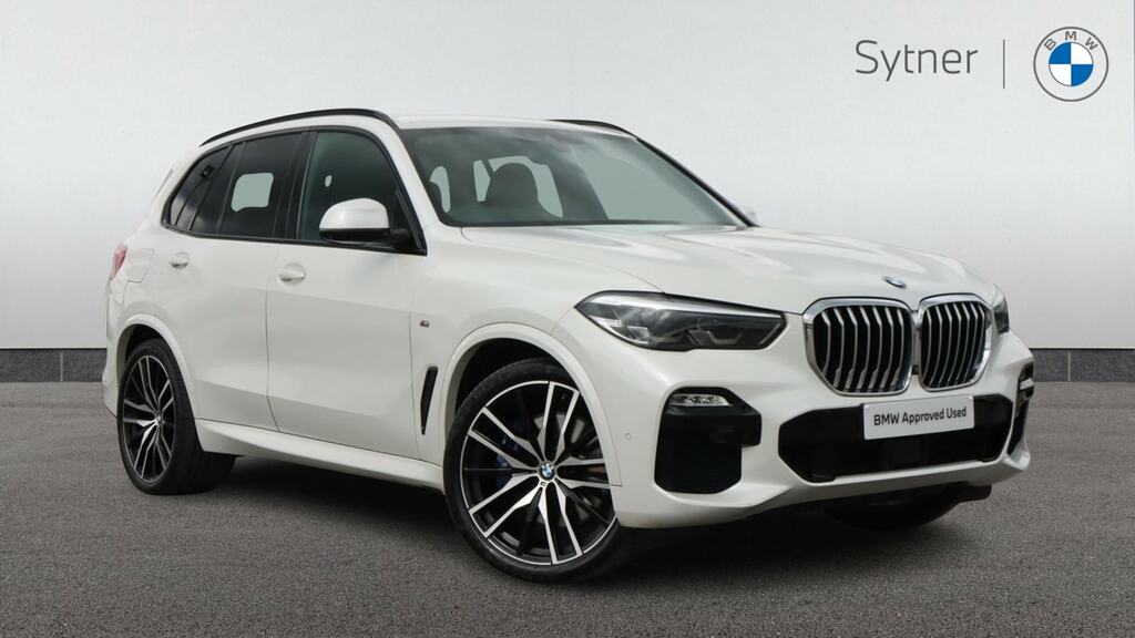 BMW X5 Xdrive30d M Sport 7 Seat Techplus Pk White