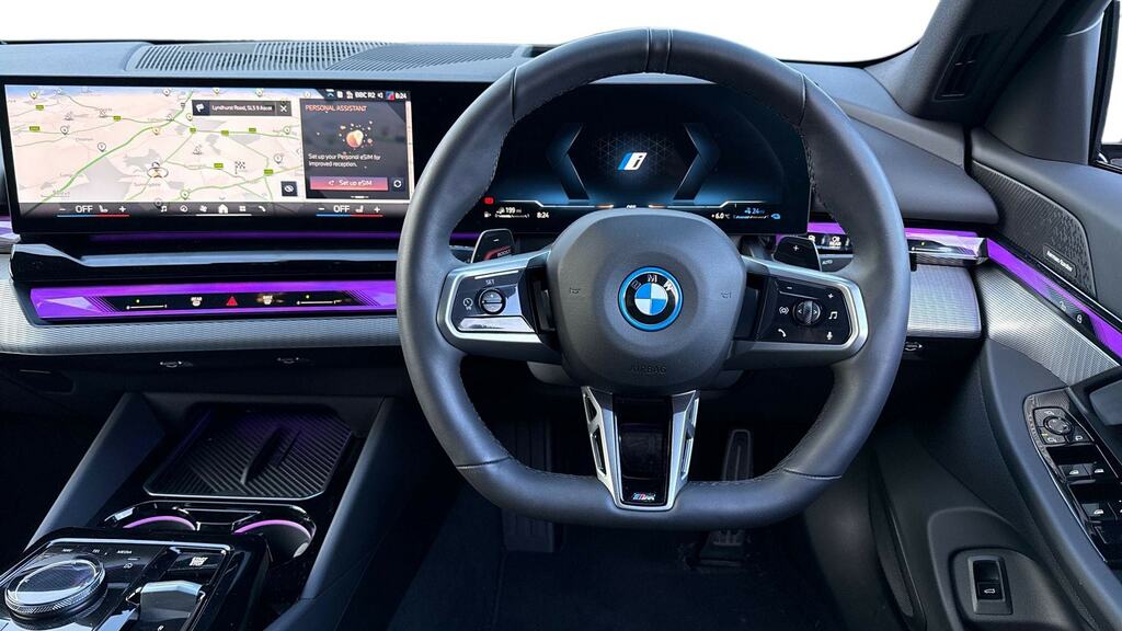 BMW 5 Series 530E M Sport RE75HVT Blue #5