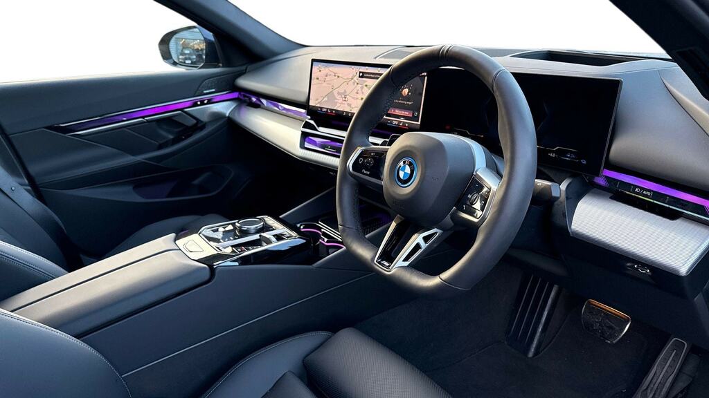 BMW 5 Series 530E M Sport RE75HVT Blue #6