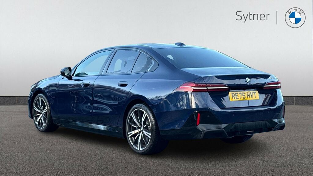 BMW 5 Series 530E M Sport RE75HVT Blue #2