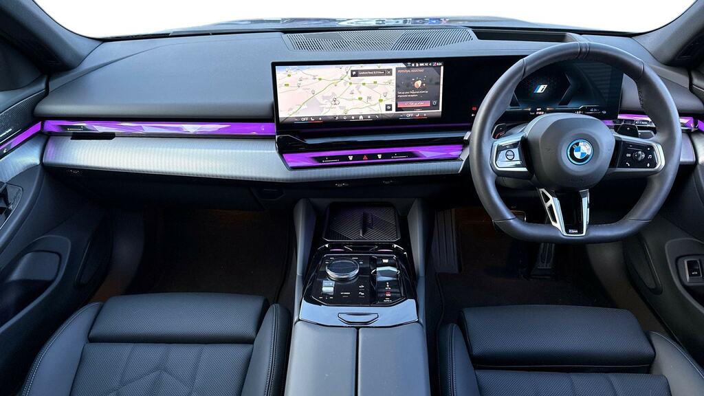 BMW 5 Series 530E M Sport RE75HVT Blue #4