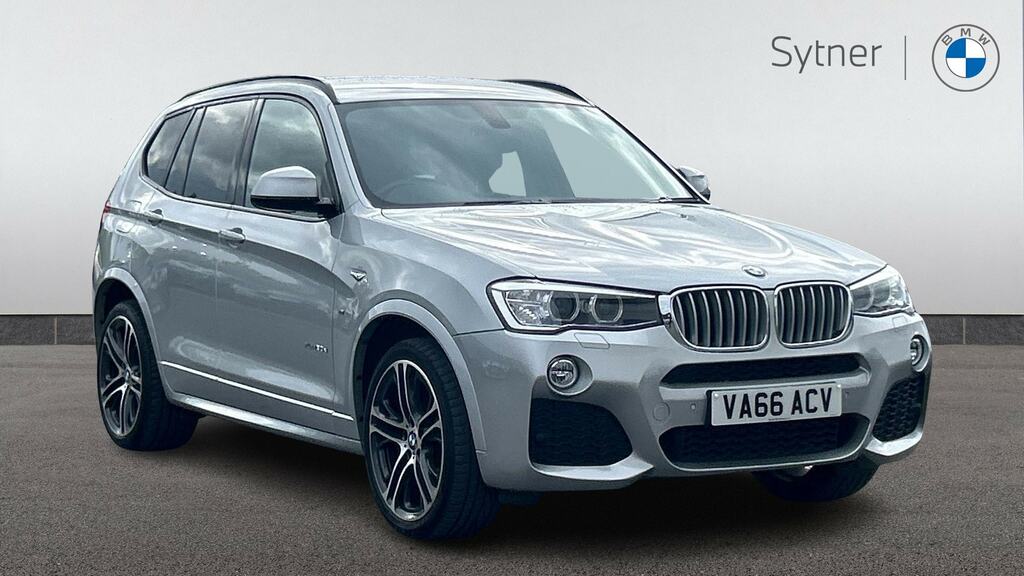 BMW X3 Xdrive30d M Sport Step Silver