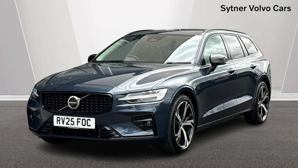 Volvo V60 2.0 B4p Plus Dark 7 Speed RV25FOC Blue #6
