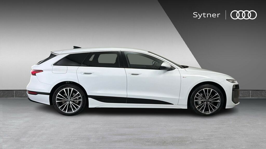 Audi A6 E-tron Avant 270Kw Performance 100Kwh S Line Sv KW25PJO White #4