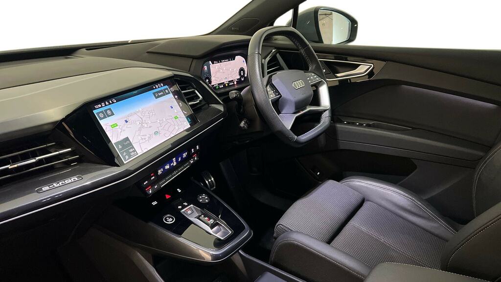 Audi Q4 E Tron 220Kw 50 Quattro 82Kwh S Line Cstech SK72FCJ Grey #2