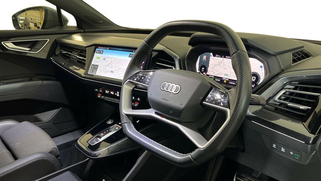 Audi Q4 E Tron 220Kw 50 Quattro 82Kwh S Line Cstech SK72FCJ Grey #6