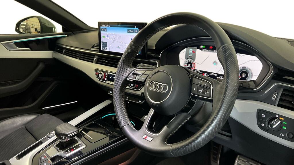 Audi A5 40 Tfsi 204 S Line S Tronic Comfortsound LS23JYK Green #6