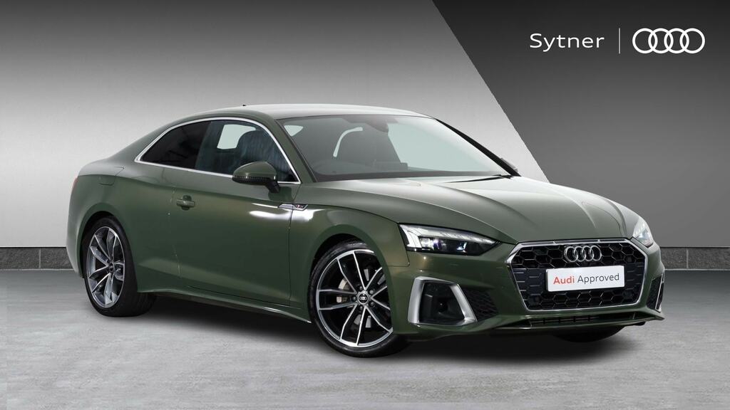 Audi A5 40 Tfsi 204 S Line S Tronic Comfortsound Green
