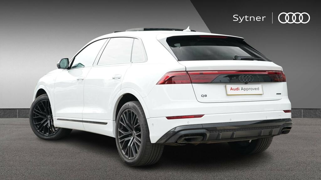 Audi Q8 50 Tdi Quattro Black Ed Tiptronic Tech Pro ST25GOE White #3