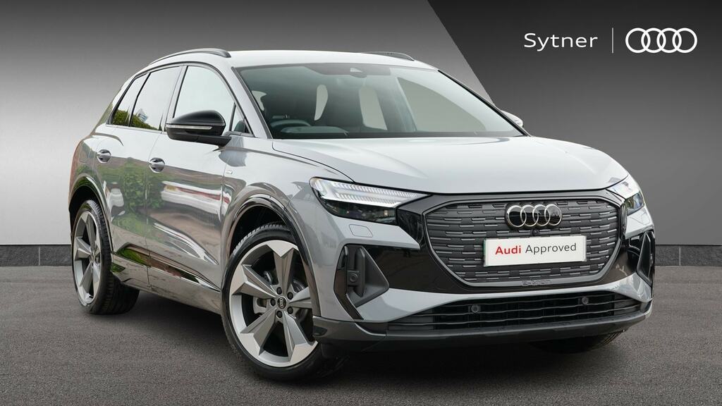 Audi Q4 E Tron 210Kw 45 82Kwh Black Edition Tech Pack Grey