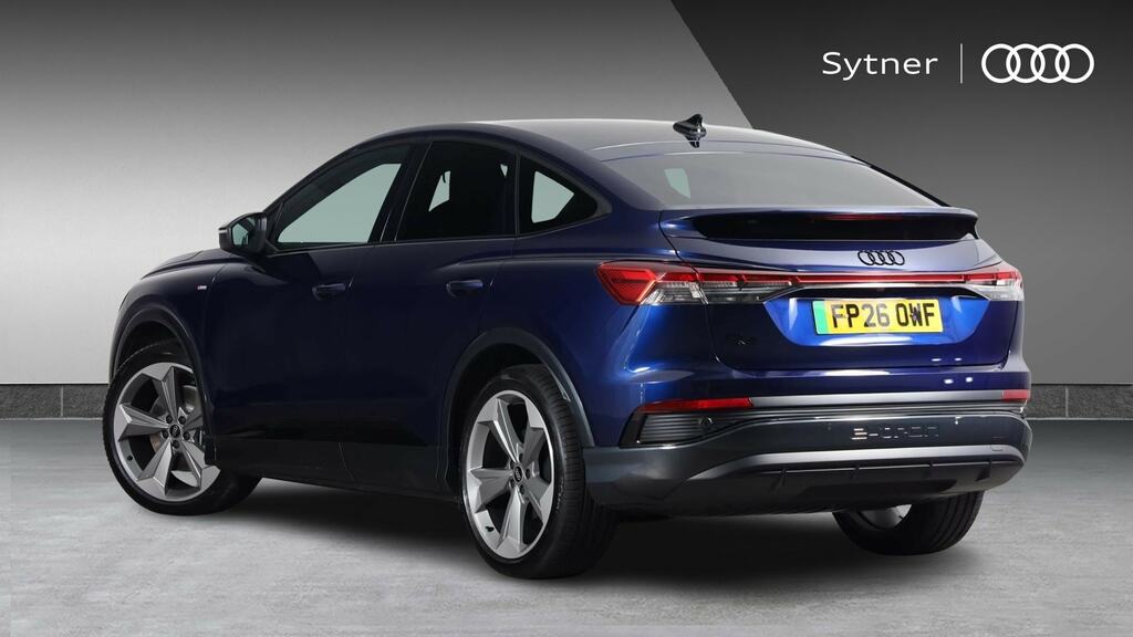 Audi Q4 E Tron 210Kw 45 82Kwh Black Edition Tech Pack FP26OWF Blue #3