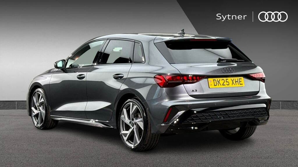 Audi A3 35 Tfsi Black Edition S Tronic Tech Pack DK25XHE Grey #3