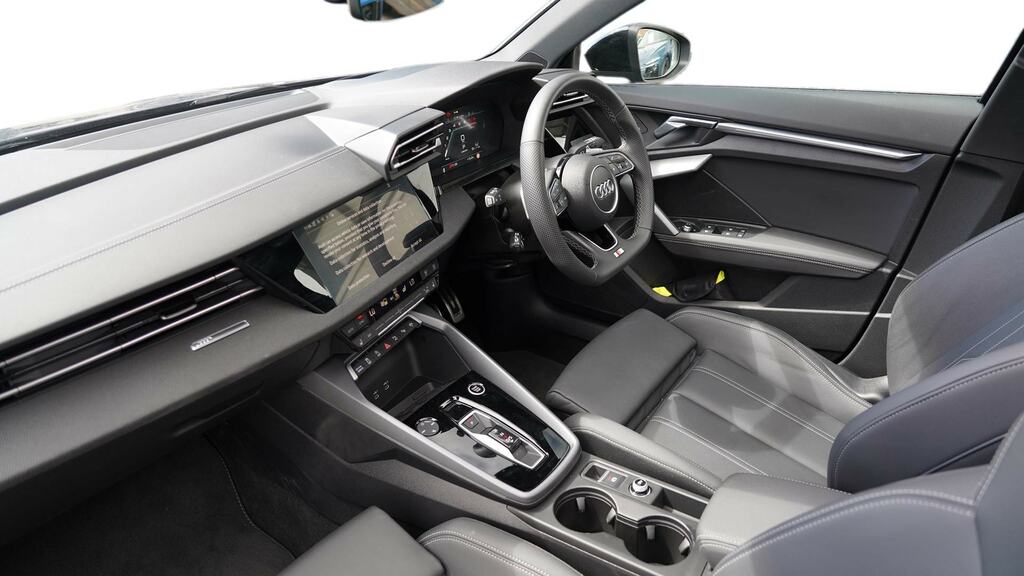 Audi A3 1.5 Tfsi 150 Black Ed S Tronic Tech Pack YG75VGF Blue #2