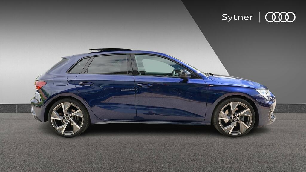 Audi A3 1.5 Tfsi 150 Black Ed S Tronic Tech Pack YG75VGF Blue #4