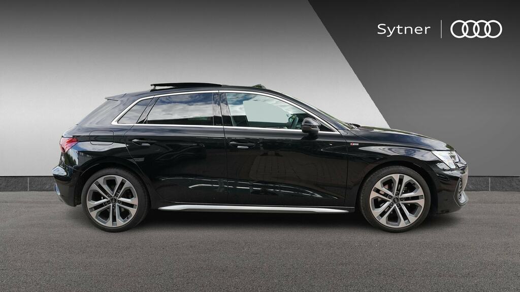 Audi A3 1.5 Tfsi 150 S Line Tech Pack YH75HSV Black #4