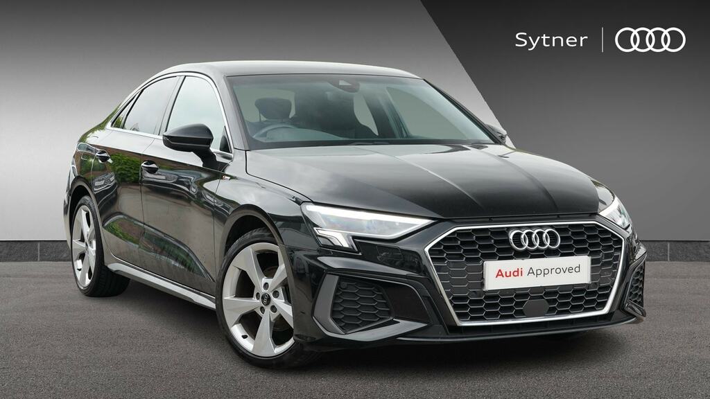 Audi A3 30 Tfsi S Line YH72FAA Black