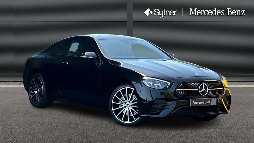 Mercedes-Benz E Class E300d 4Matic Amg Line Night Ed Pre 9G-tronic Black