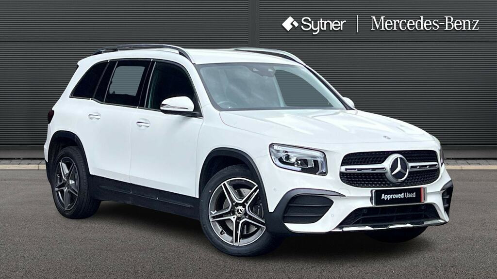 Mercedes-Benz GLB Class Glb 220D 4Matic Amg Line Prem 8G-tron 5 Seat White