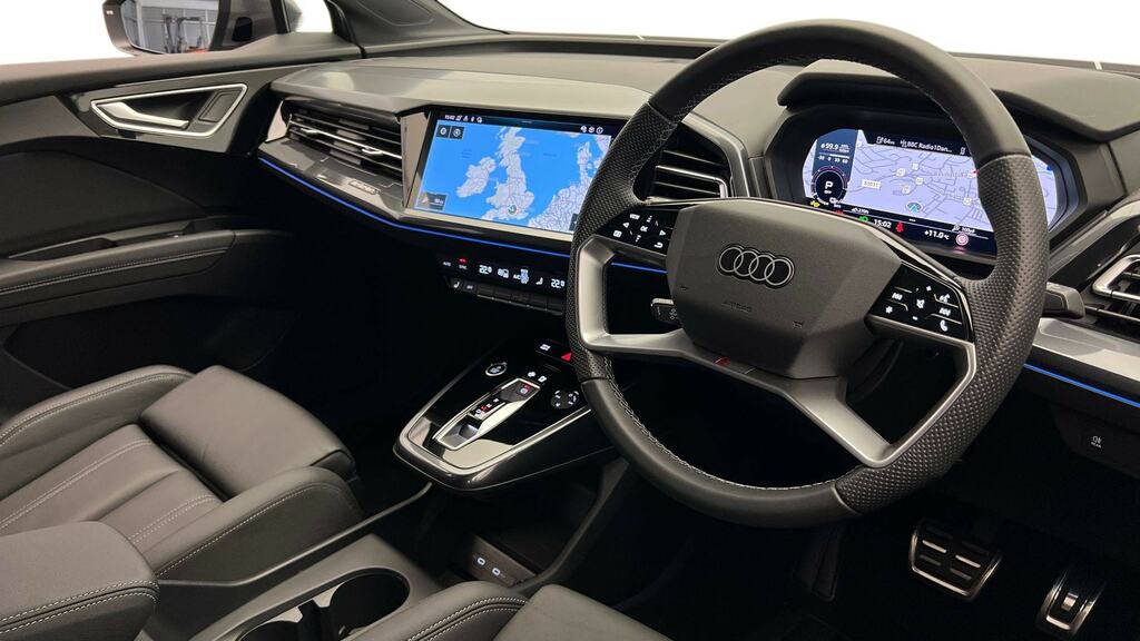 Audi Q4 E Tron 150Kw 40 63Kwh S Line Leather KN75WXH Grey #6