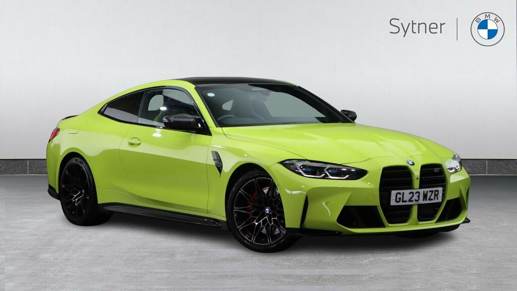 BMW M4 M4 Competition Step Ultimate Pack Yellow