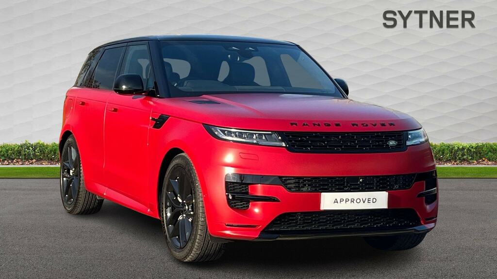 Land Rover Range Rover Sport 3.0 P460e Dynamic Se Red