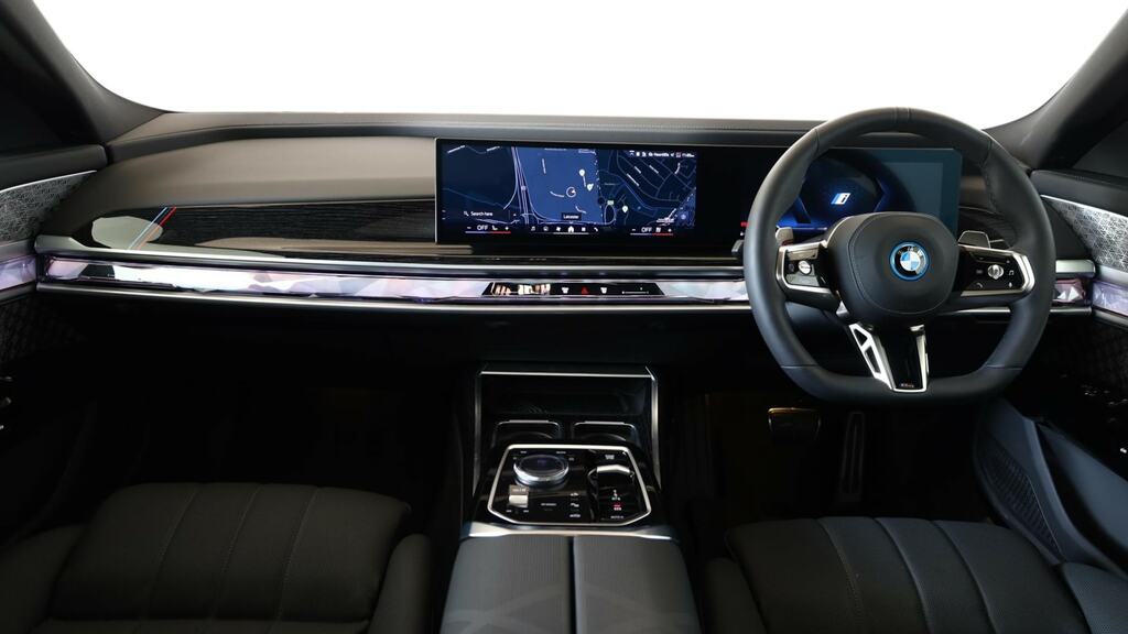 BMW 7 Series 750E Xdrive M Sport YH25XEC Grey #4