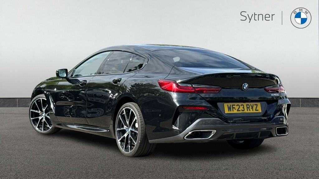 BMW 8 Series Gran Coupe 840I M Sport WF23RYZ Black #2