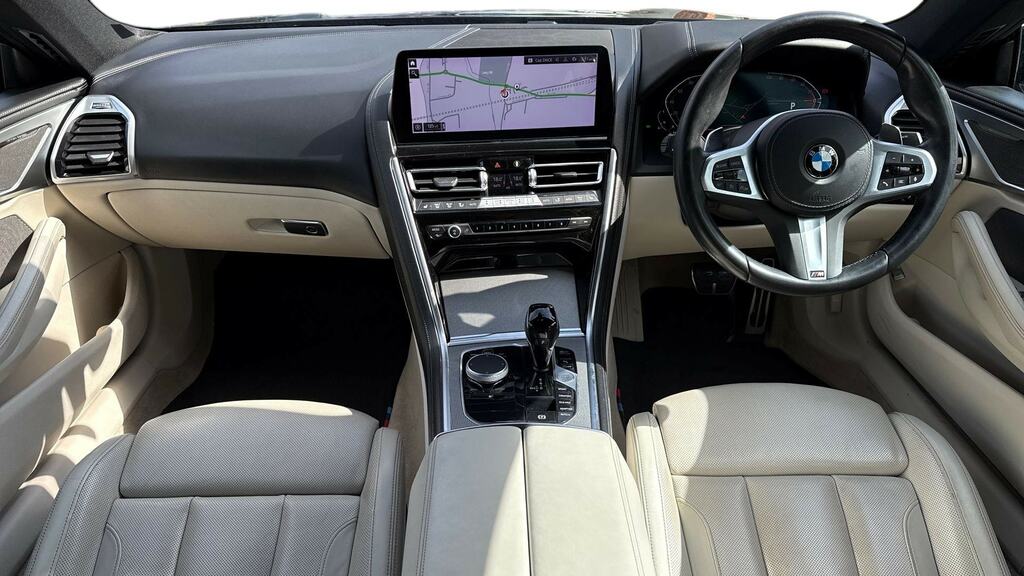 BMW 8 Series Gran Coupe 840I M Sport WF23RYZ Black #4