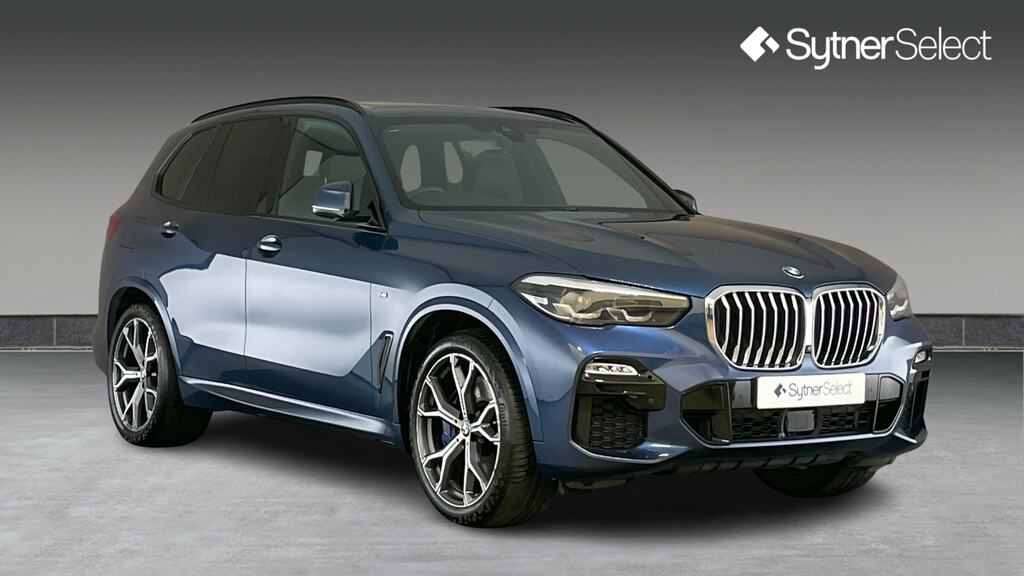 BMW X5 Xdrive30d M Sport 7 Seat Techplus Pk Blue