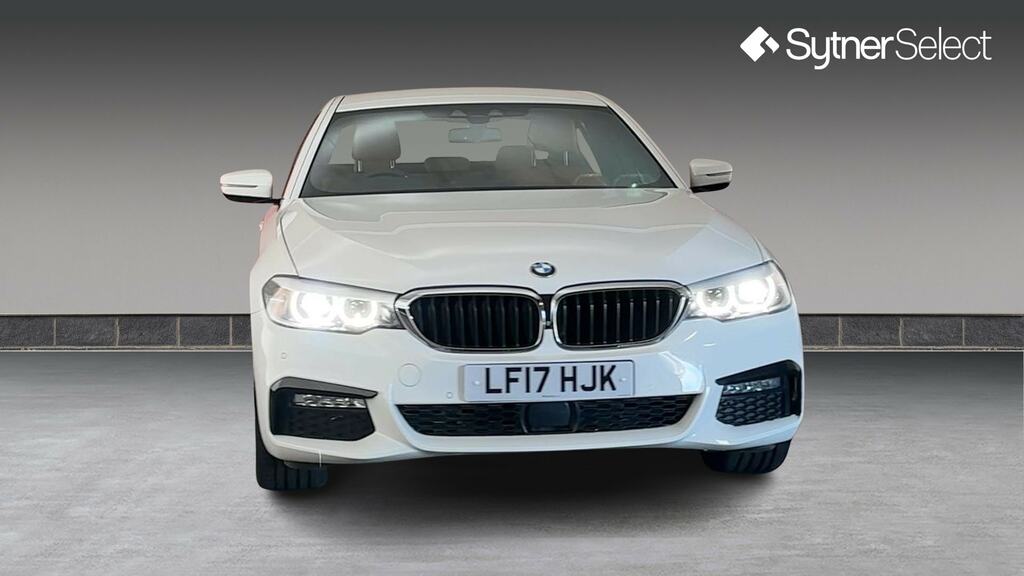 BMW 5 Series 530E M Sport White #4