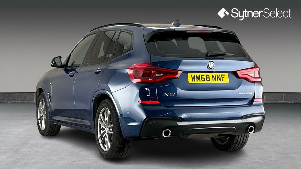 BMW X3 Xdrive20d M Sport Step WM68NNF Blue #2
