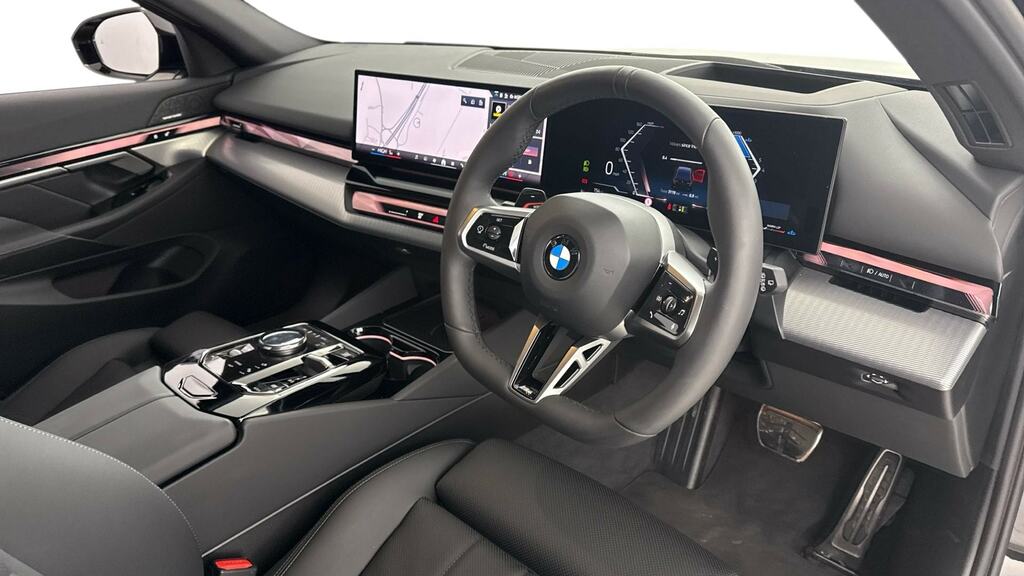BMW 5 Series 520I M Sport Pro Tech Plus YE75RSO Black #6