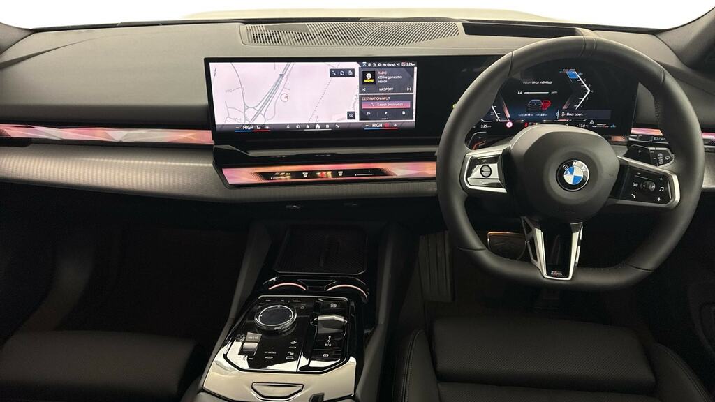 BMW 5 Series 520I M Sport Pro Tech Plus YE75RSO Black #4