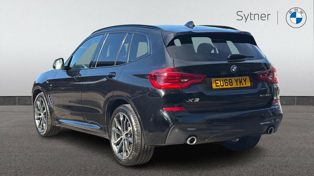 BMW X3 Xdrive30d M Sport Step EU68YKY Black #2