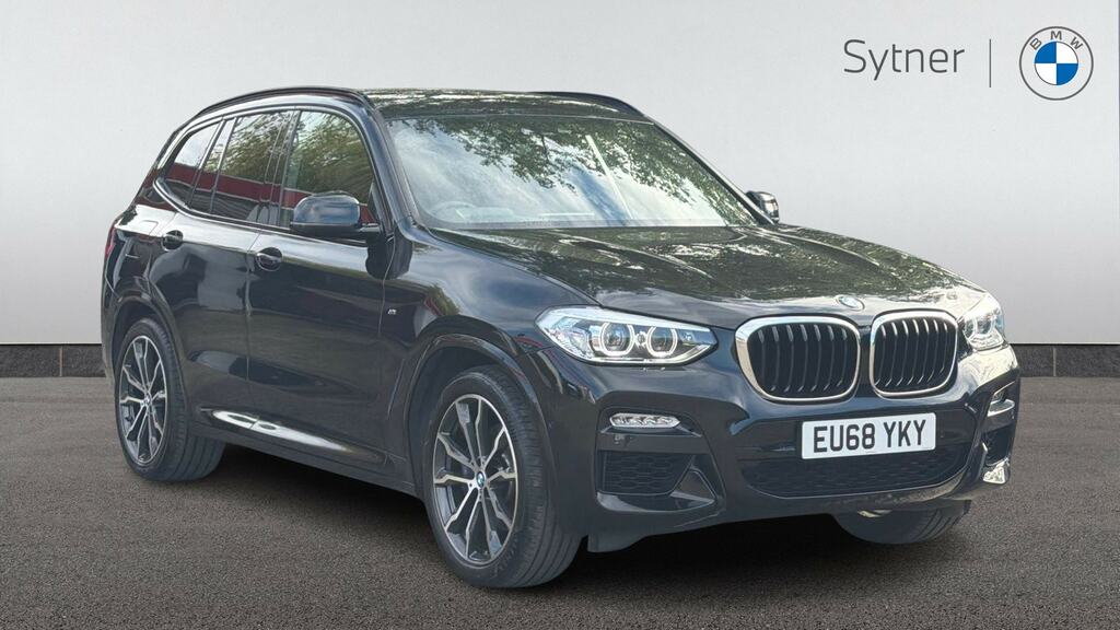 BMW X3 Xdrive30d M Sport Step Black