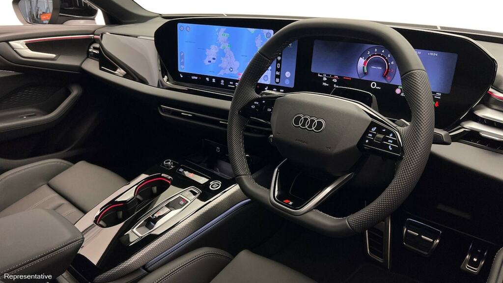 Audi A5 2.0 Tfsi 299 E Quattro S Line S Tronic Tech YC26HZU Black #6