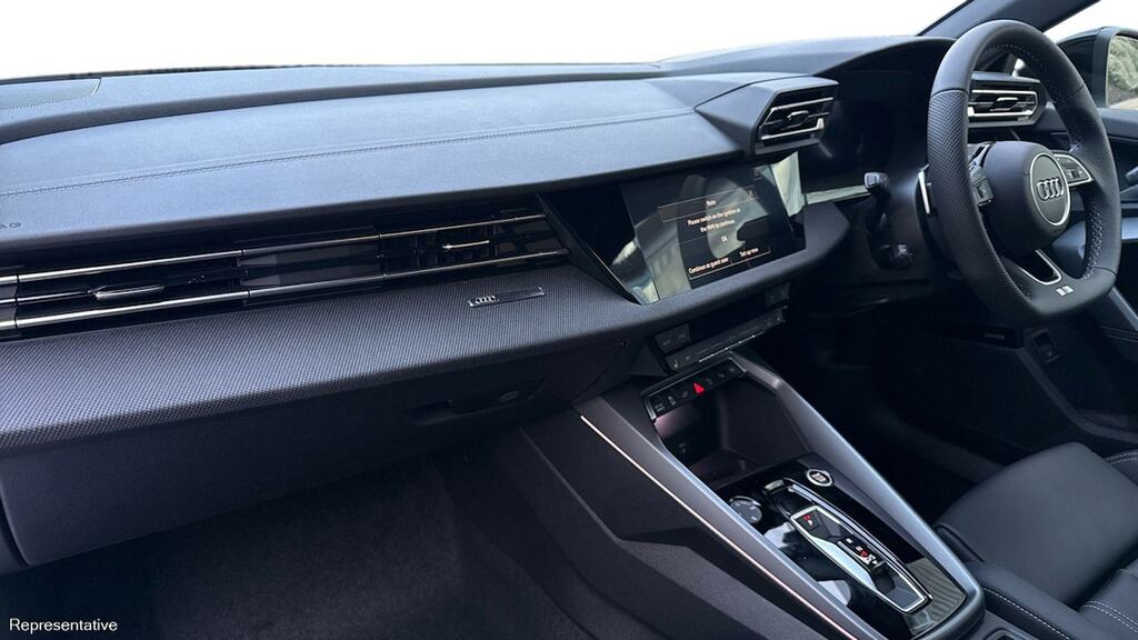 Audi A3 1.5 Tfsi E 204 Black Ed S Tronic Tech Pack White #2