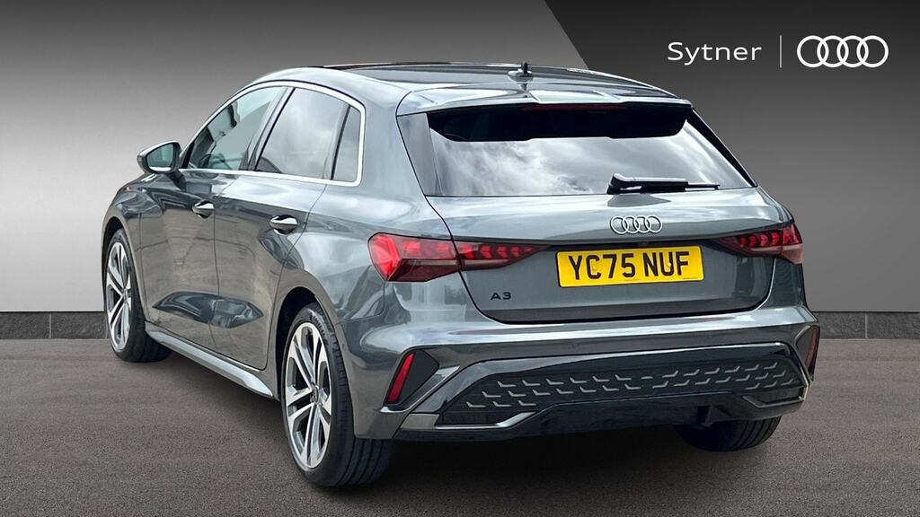 Audi A3 1.5 Tfsi 150 S Line S Tronic Tech Pack YC75NUF Grey #3