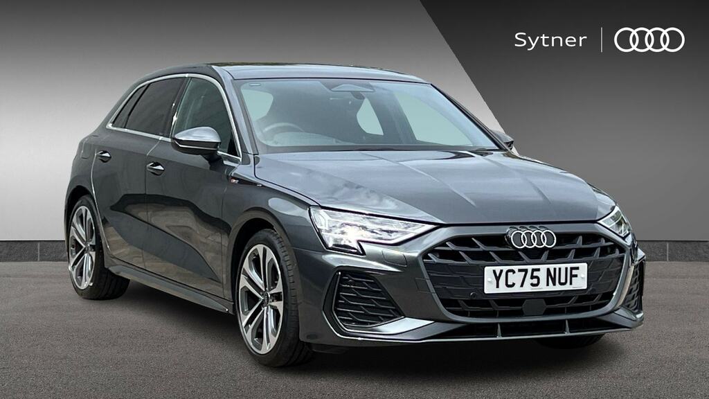 Audi A3 1.5 Tfsi 150 S Line S Tronic Tech Pack Grey
