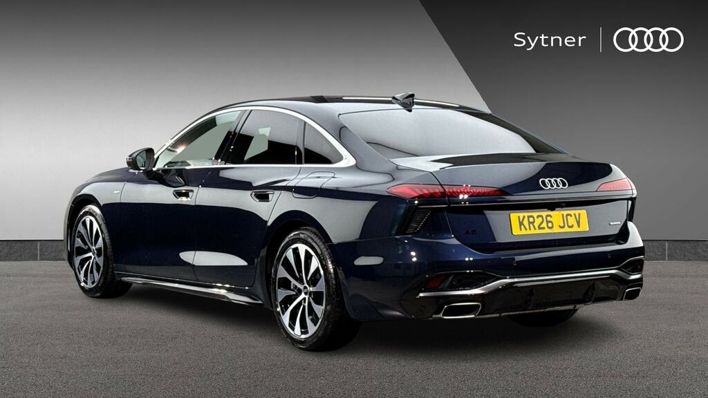Audi A6 Saloon 2.0 E-hybrid Quattro 299 S Line S Tronic Sv KR26JCV Blue #3