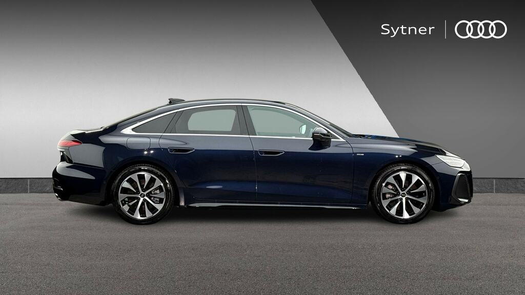 Audi A6 Saloon 2.0 E-hybrid Quattro 299 S Line S Tronic Sv KR26JCV Blue #4