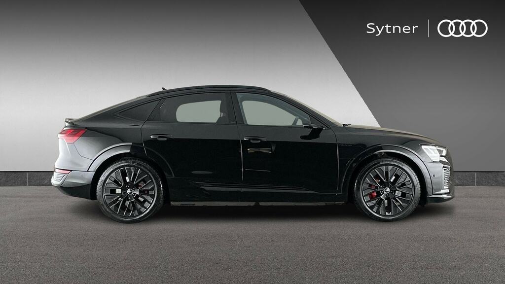 Audi Q8 e tron 300Kw 55 Quattro 114Kwh Launch Edition SA23TTO Black #4